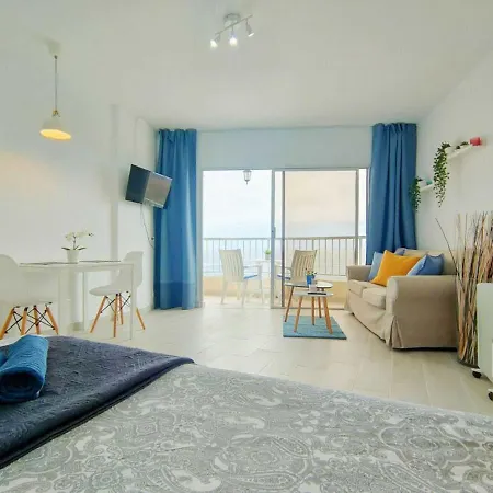 Estupendo Estudio Con Vistas Al Mar, Freewifi Lejlighed *